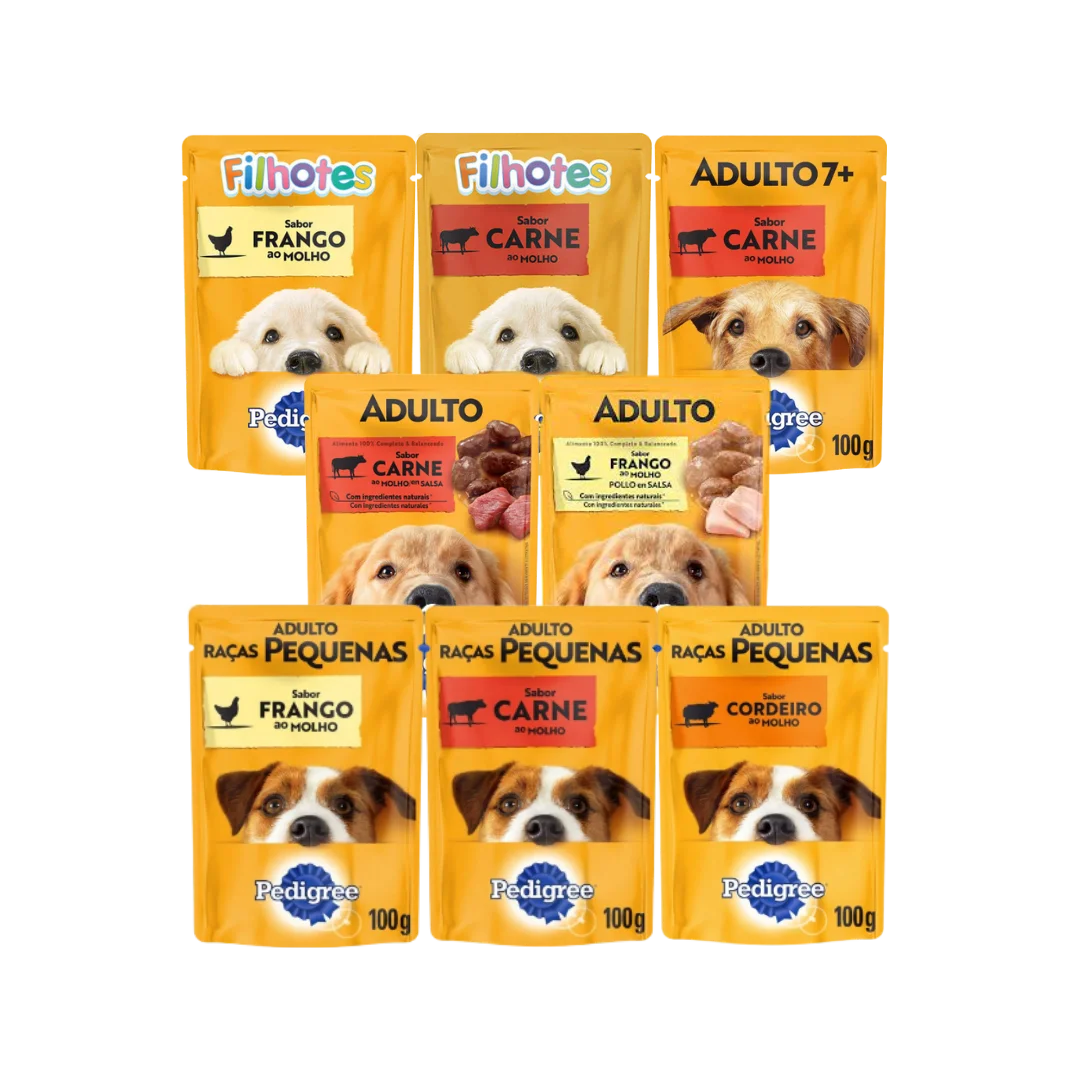 Sachê Pedigree Todos os Sabores