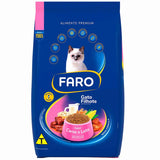 Ração Faro Premium Gato Filhote Carne Leite 20KG