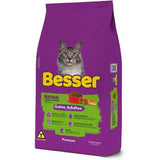 Ração Seca Besser Natural Premium para Gatos Adultos