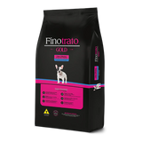 Finotrato Gold SUPER PREMIUM para Cães Filhotes Raças Mini e Pequenas