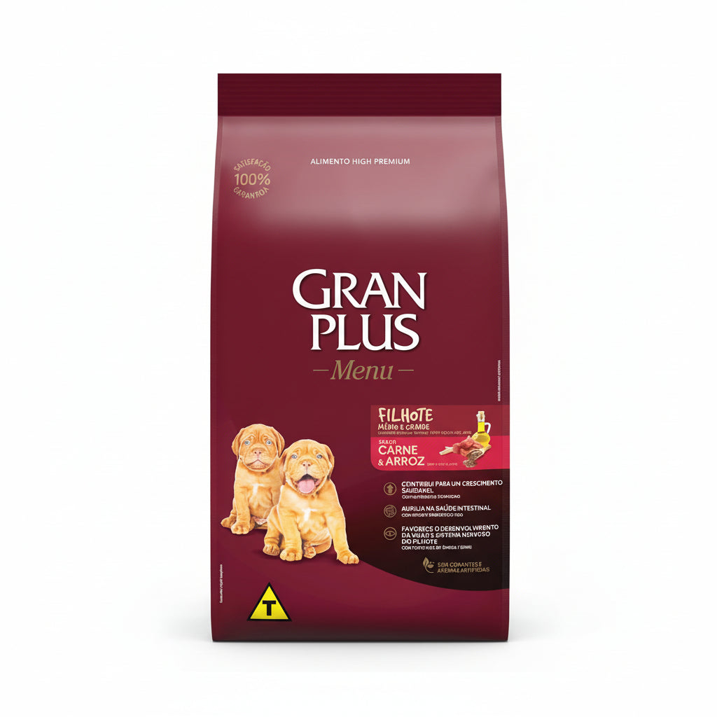 Gran plus Menu filhote porte grande 20kg