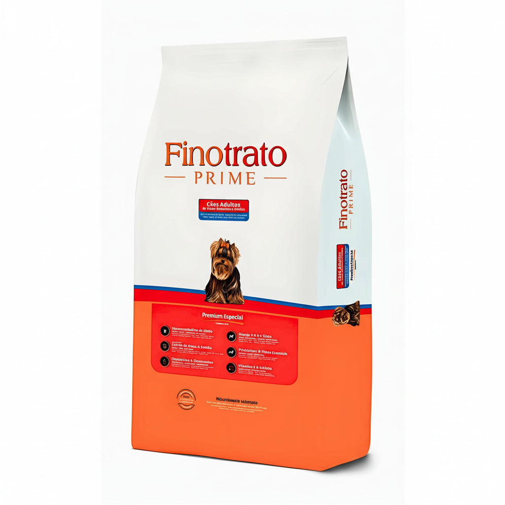 Fino trato prime Adulto raças Pequenas e Média carne e arroz