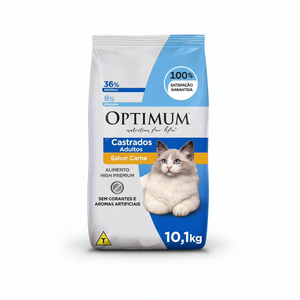 OPTIMUM Dry Gato Castrado Frango