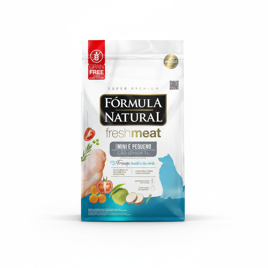 Fórmula natural freshmeat sênior porte mini/peq