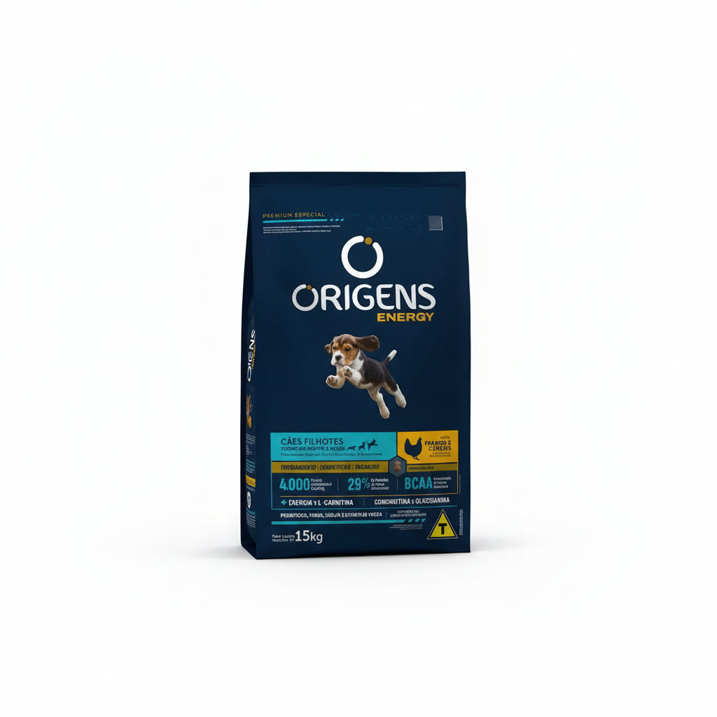 Origens Energy cão filhote frango 15kg