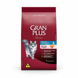 Gran Plus Ração Gatos Adultos Castrados Salmão E Arroz 10kg
