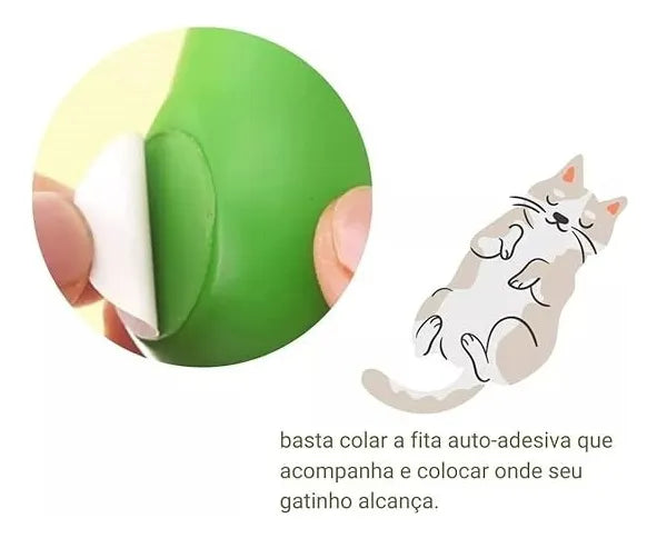 Brinquedo Para Gatos Abacate Catnip Erva Gato Natural