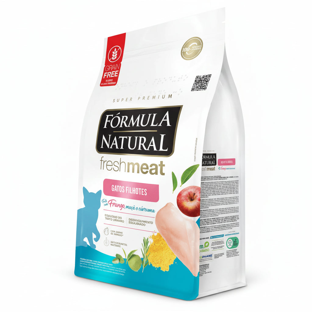 Fórmula natural freshmeat gatos filhotes 1kg