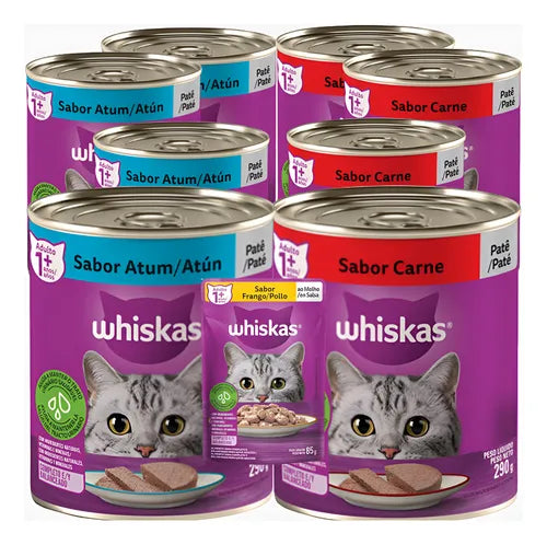Whiskas Pate Latas