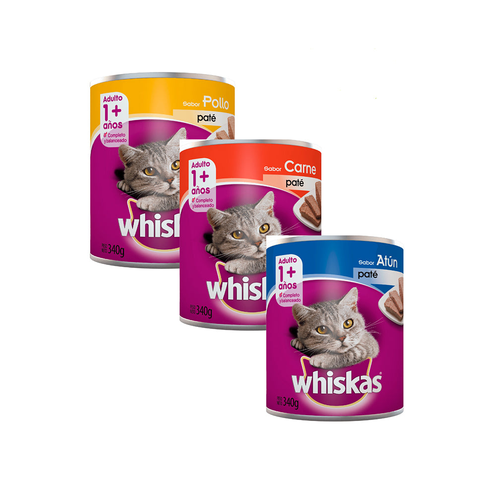 Whiskas Pate Latas