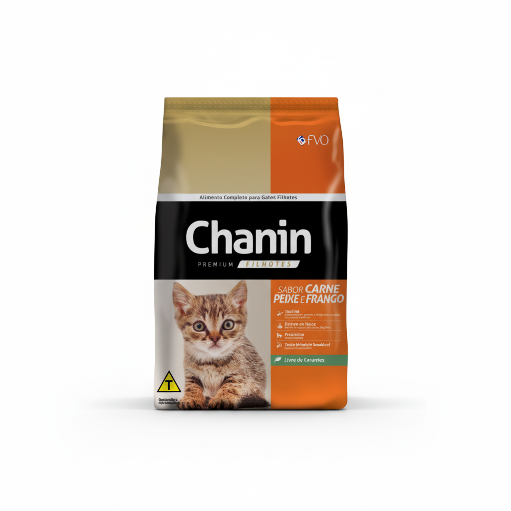 Chanin Filhote Carne Peixe e Frango Natural  25kg