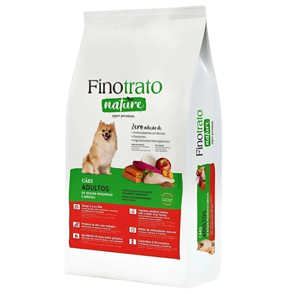 Finotrato Nature Cães Adultos Raças Pequenas e Médias