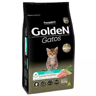 Ração Golden Gatos Filhotes Sabor Frango