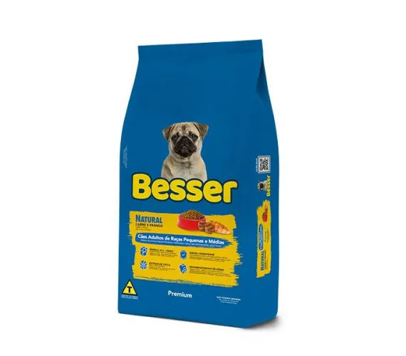 Besser Natural Premium Cães Adultos Raças Pequenas