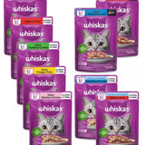 Whiskas Sachê ao Molho Para Gatos Adultos / Filhotes